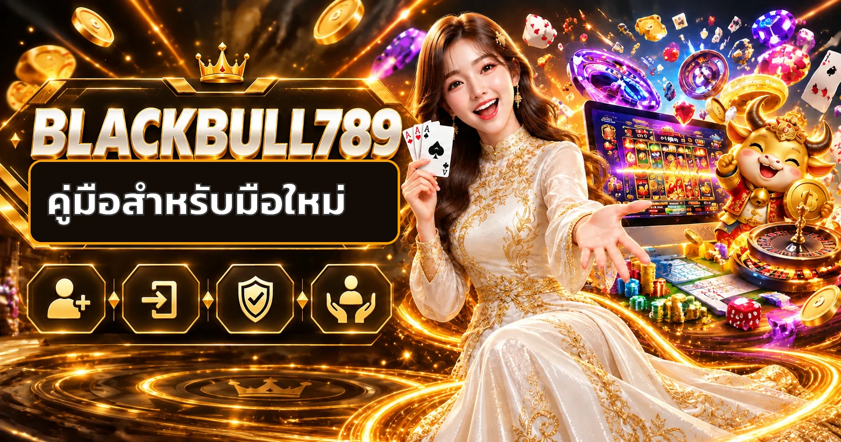 BLACKBULL789 คู่มือมือใหม่ | สมัคร ทางเข้า เลือกเกม